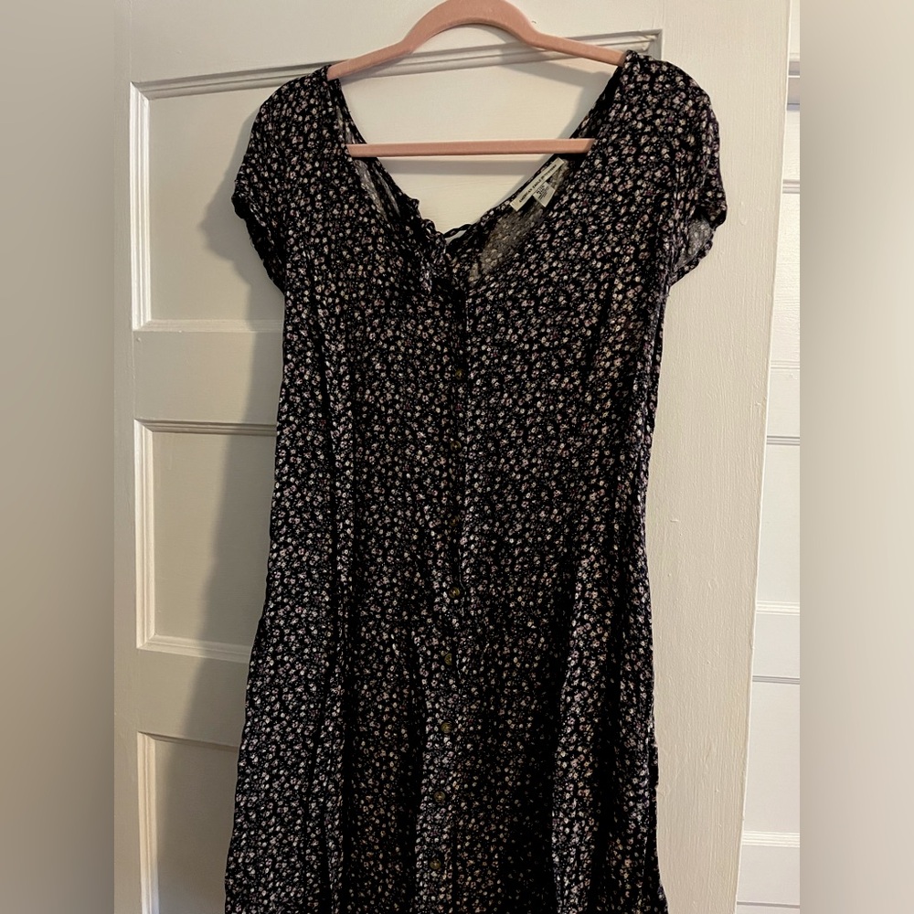Aeo XL floral dress